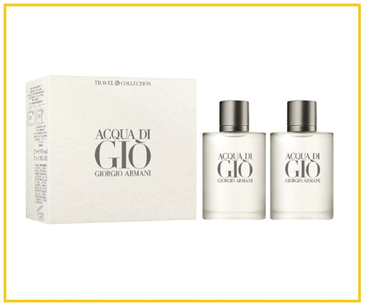 GIORGIO ARMANI 阿瑪尼寄情男士淡香水兩件套裝 ACQUA DI GIO HOMME EAU DE TOILETTE DUO SET