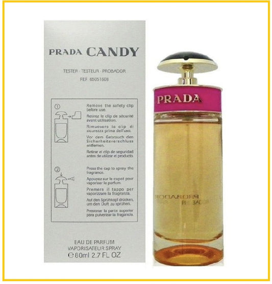 PRADA 普拉達卡迪小姐濃香香水 CANDY EDP 80ML (TESTER)