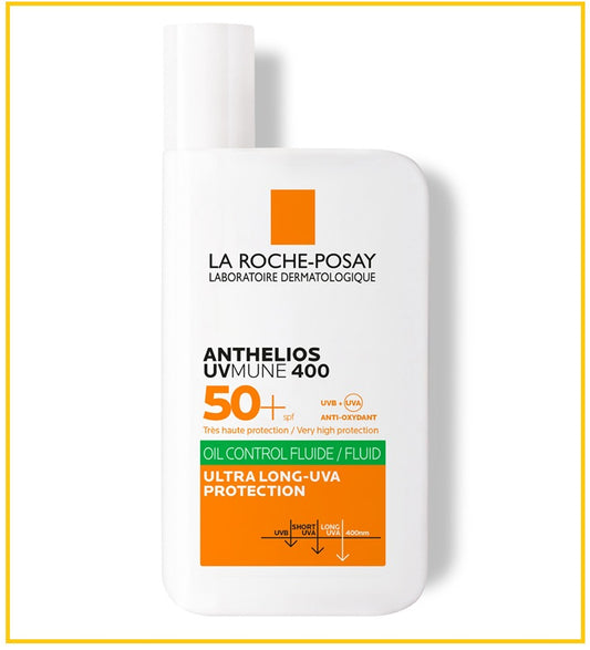 LA ROCHE POSAY 理膚泉大哥大綠標有香防曬 ANTHELIOS UVMUNE 400 OIL CONTROL FLUID SPF50+ 50ML