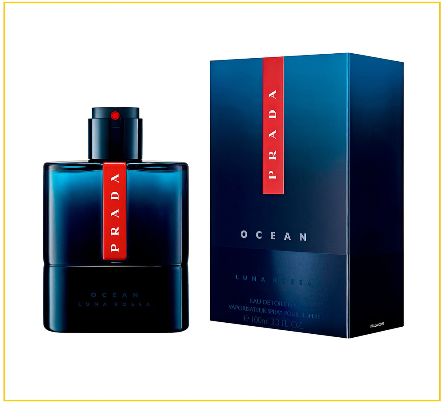 PRADA 普拉達紅月號海洋香水 LUNA ROSSA OCEAN EDT 100ML