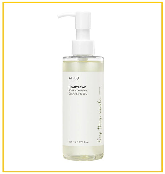 ANUA 魚腥草去黑頭卸妝油 HEARTLEAF PORE CONTROL CLEANSING OIL 200ML
