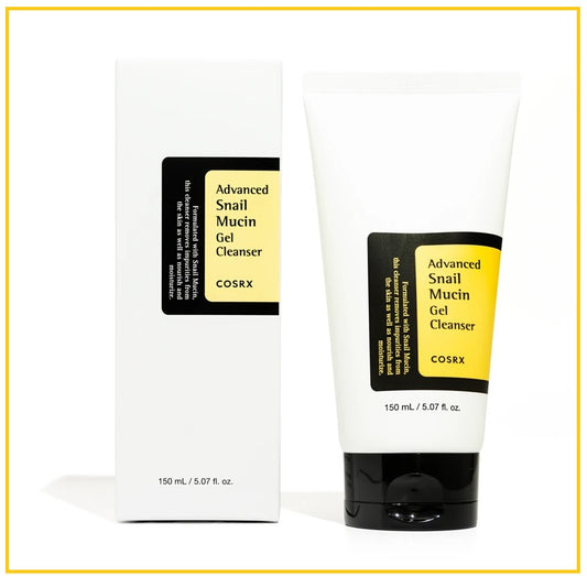 COSRX 高級蝸牛黏液滋潤修復去除雜質潔面凝膠 ADVANCED SNAIL MUCIN GEL CLEANSER 150ML