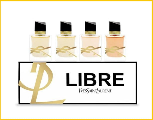 YSL YVES SAINT LAURENT LIBRE PERFUME MINI GIFT BOX SET 7.5ML X4 自由之水迷你香水禮盒套裝