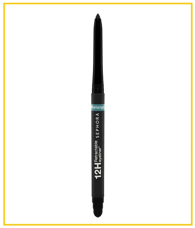 SEPHORA 絲芙蘭炫彩迴旋眼線筆 12H RETRACTABLE EYELINER PENCIL #01 BLACK MATTE 0.3G
