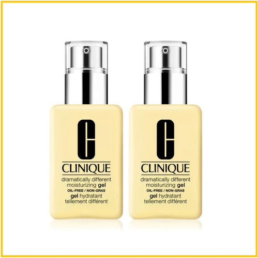 CLINIQUE 倩碧平衡修護奇蹟膠黄油 (無油) 套裝 DRAMATICALLY DIFFERENT MOISTURIZING GEL DUO SET 125ML X2