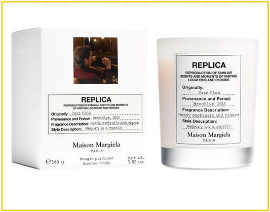 MAISON MARGIELA 馬丁馬吉拉爵士酒廊香氛蠟燭 MMM REPLICA JAZZ CLUB SCENTED CANDLE 165G
