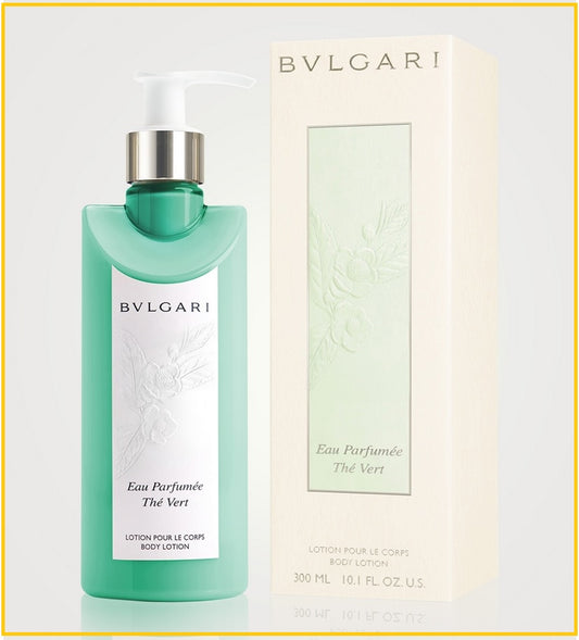 BVLGARI 寶格麗綠茶身體乳 EAU PARFUMEE AU THE VERT BODY LOTION 300ML
