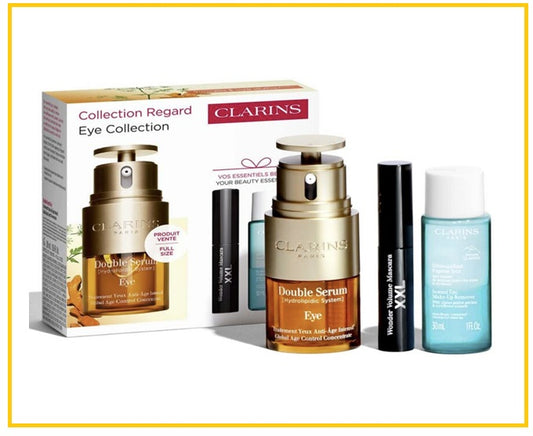 CLARINS 嬌韻詩組合三件套裝 COFFRET DOUBLE SERUM EYE COLLECTION DUO SET