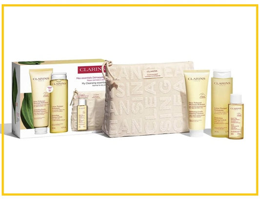 CLARINS 嬌韻詩溫和泡沫潔面卸妝爽膚水套裝 VALUE SET CLEANSING HYDRATING DUO SET