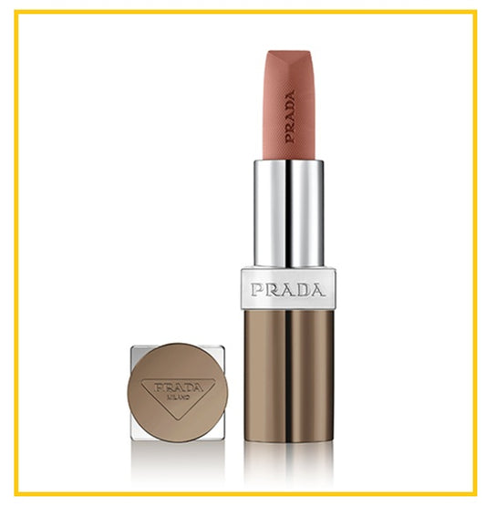 PRADA 普拉達棕色限定版口紅唇膏 BARRA DE LABIOS MONOCHROME SOFT MATTE BROWN EDICION LIMITADA LIPSTICK #B101 / #B107 3.8G