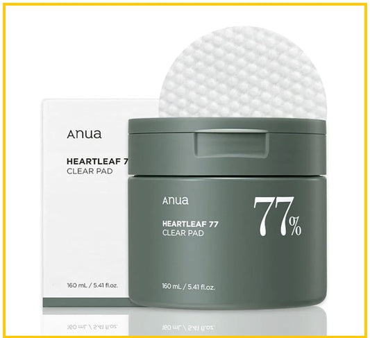ANUA 魚腥草舒緩爽膚棉片70片 HEARTLEAF 77% CLEAR PAD 70 SHEETS 160ML