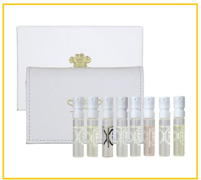 CREED 克雷德女士香水8件套裝小樣 WOMEN'S LEATHER WALLET EAU DE PARFUM 8 PCS DUO SET 1.7ML X8
