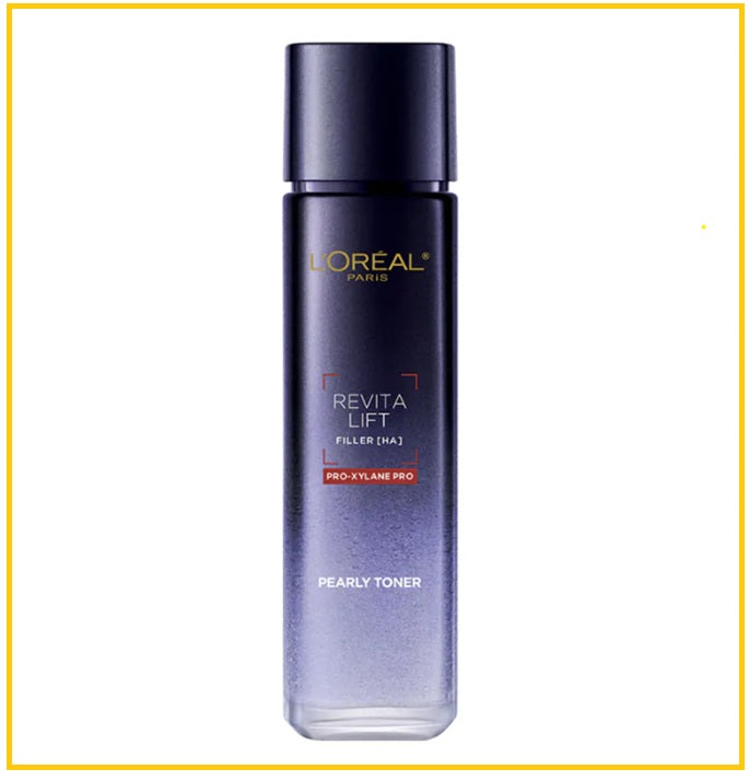 L'OREAL 歐萊雅玻色因二代水透明質酸 LOREAL PARIS REVITALIFT FILLER HA REPLUMPING PEARLY TONER 130ML