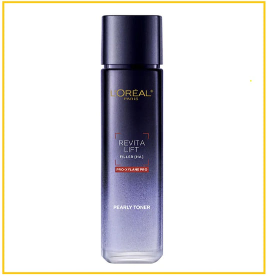 L'OREAL 歐萊雅玻色因二代水透明質酸 LOREAL PARIS REVITALIFT FILLER HA REPLUMPING PEARLY TONER 130ML