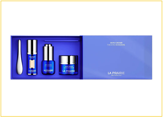 LA PRAIRIE 萊珀妮魚子精華眼部奇蹟套裝 SKIN CAVIAR THE EYES WONDERS DUO SET