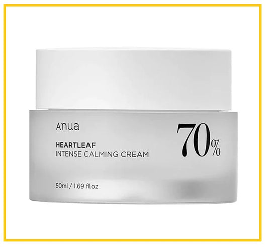 ANUA 魚腥草舒緩鎮靜面霜 HEARTLEAF 70% INTENSE CALMING CREAM 50ML