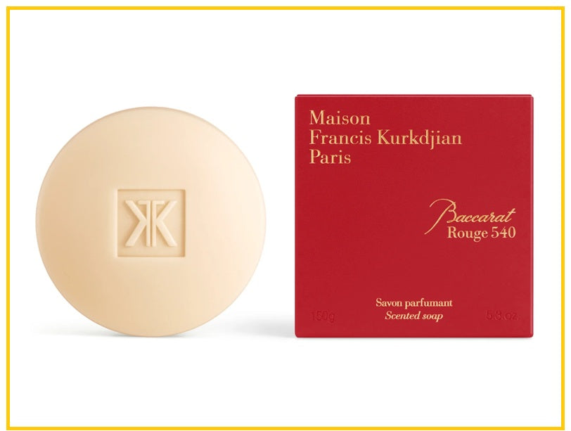 MAISON FRANCIS KURKDJIAN 庫爾吉安百家樂晶紅540香水皂 MFK BACCARAT ROUGE SCENTED SOLID SOAP 150G