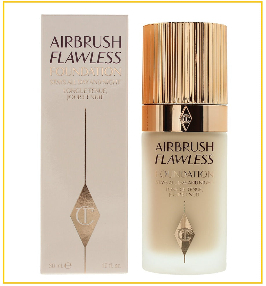 CHARLOTTE TILBURY 夏洛特輕盈無瑕粉底液 CT AIRBRUSH FLAWLESS FOUNDATION #1 COOL / #2 NEUTRAL / #3 WARM / #4 NEUTRAL / #5 NEUTRAL / #5 WARM 30ML