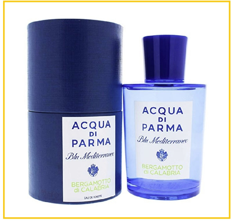 ACQUA DI PARMA 帕爾瑪之水藍地中海卡拉布里亞佛手柑中性淡香水 BLU MEDITERRANEO BERGAMOTTO DI CALABRIA EDT 30ML / 75ML / 150ML