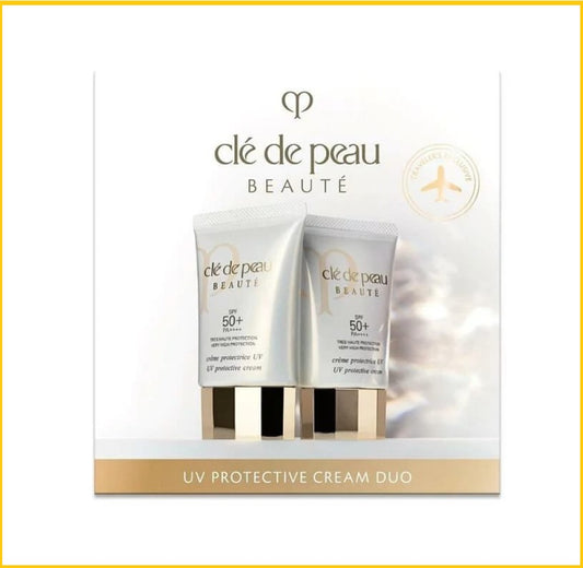 CLE DE PEAU CDP BEAUTE UV PROTECTIVE CREAM SPF 50+ DUO SET 50ML X2 全效修護細胞防曬乳霜