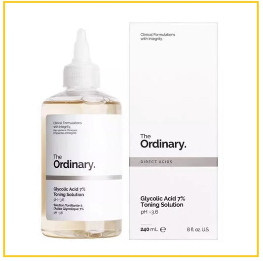 THE ORDINARY 甘醇酸7%去角質爽膚水 GLYCOLIC ACID 7% TONING SOLUTION 240ML
