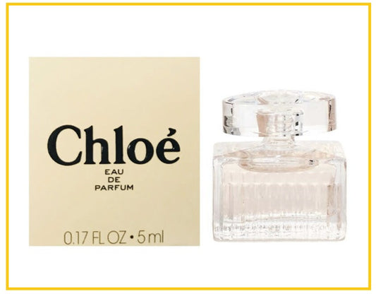 CHLOE 蔻依肉絲帶Q香水小樣 EAU DE PARFUM MINI PERFUME 5ML