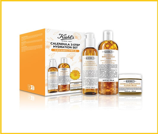 KIEHL'S KIEHLS CALENDULA 3 STEP DUO SET 金盞花三件套裝