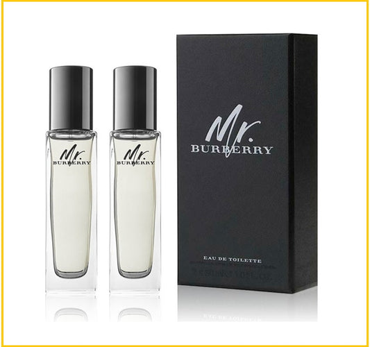 BURBERRY 巴寶莉先生紳士靛藍香水套裝 MR BURBERRY M EDT DUO SET 30ML X2