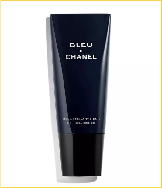 CHANEL 香奈兒蔚藍二合一潔面剃鬚啫哩 BLEU DE CHANEL 2-IN-1 CLEANSING GEL 100ML