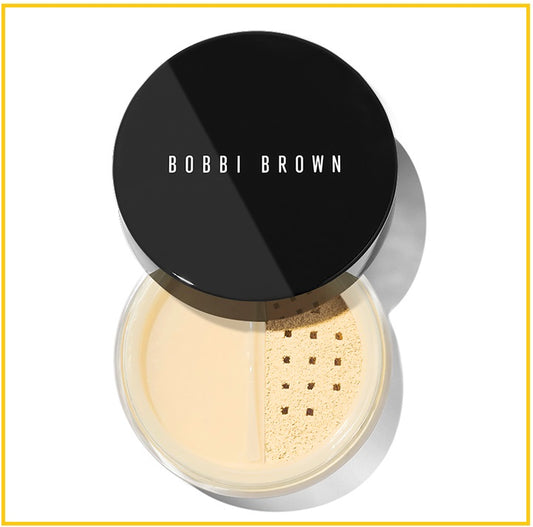 BOBBI BROWN 芭比布朗羽柔定妝蜜粉 SHEER FINISH LOOSE POWDER #SOFT SAND / #PALE YELLOW 9G