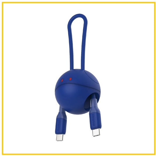 MOMAX X GUNDAM 哈囉充電線全球定位器 PINPOP HARO CHARGING CABLE WITH FIND MY GPS #BLUE (BR7GDB) / #PINK (BR7GDP)
