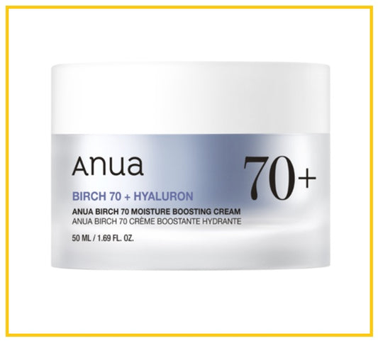 ANUA 白樺樹汁水潤保濕面霜 BIRCH 70% MOISTURE BOOSTING CREAM 50ML