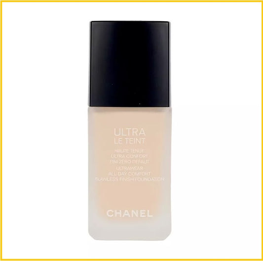 CHANEL 香奈兒小魔方持久啞緻粉底液 ULTRA LE TEINT ULTRAWEAR ALL DAY COMFORT FLAWLESS FINISH FOUNDATION #B10 30ML