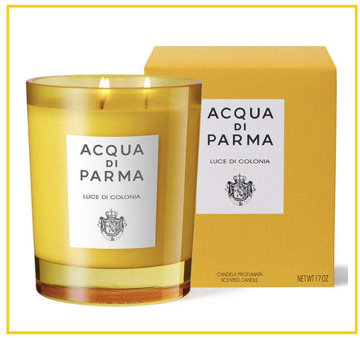 ACQUA DI PARMA 帕爾瑪之水克羅尼亞之光香氛蠟燭 LUCE DI COLONIA CANDLE 500G