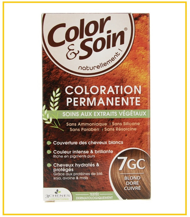 3CHENES 三橡樹植物染髮劑 COLOR & SOIN HAIR COLOUR #1N / #4M / #3N / #4B / #5G / #4A / #5N / #5M / #4G / #6G / #5GM / #4N / #5B / #7GC 135ML