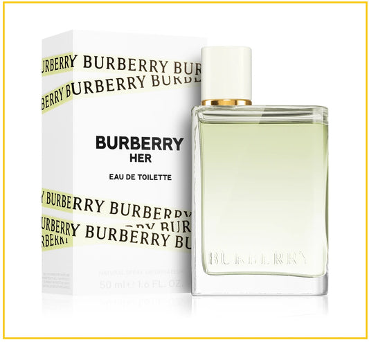 BURBERRY 巴寶莉花與她果漾青提軟糖淡香水 HER EAU DE TOILETTE 50ML