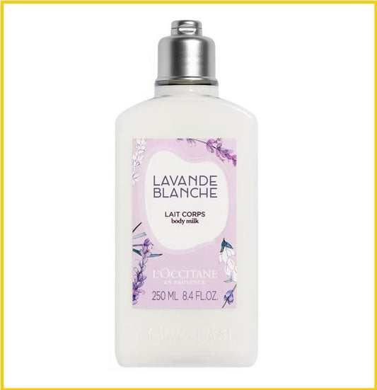 L'OCCITANE 歐舒丹白薰衣草潤膚露 LOCCITANE WHITE LAVENDER BODY LOTION 250ML