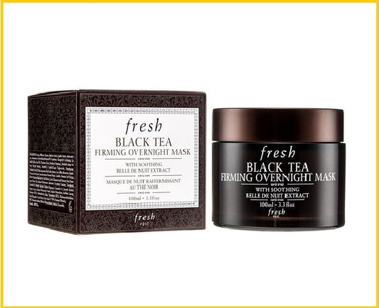 FRESH 馥蕾詩黑茶煥顔修護緊緻面膜(黑罐) BLACK TEA FIRMING OVERNIGHT MASK 15ML / 100ML