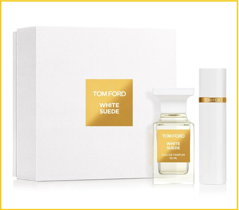 TOM FORD 湯姆福特白麝香禮盒套裝 WHITE SUEDE WHITE MUSK DUO SET 50ML + 10ML