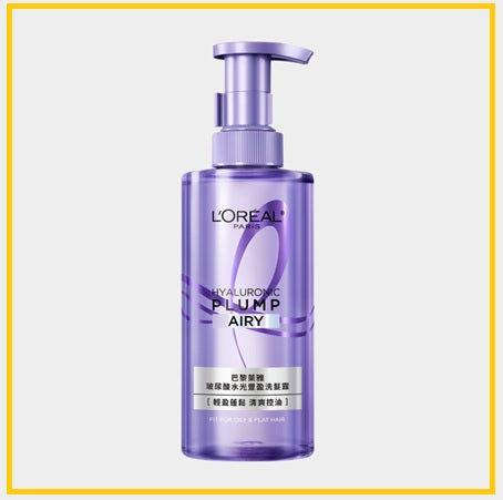 L'OREAL 歐萊雅玻尿酸水光豐盈洗髮精洗頭水 LOREAL PARIS HYALURONIC ACID SHAMPOO 440ML