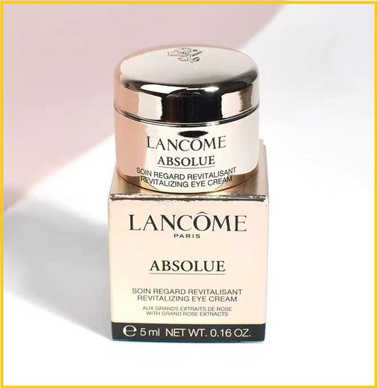 LANCOME ABSOLUE SOIN REGARD REVITALISANT REVITALIZING EYE CREAM 5ML 極緻完美玫瑰眼霜