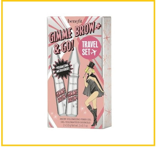 BENEFIT 貝玲妃一步到位眉膏兩件套裝 GIMME BROW+ VOLUMISING BROW GEL #3 NEUTRAL LIGHT BROWN DUO SET 3G X2