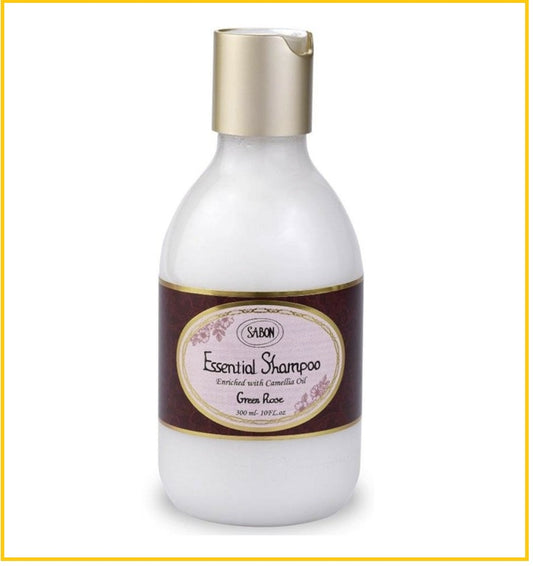 SABON 綠玫瑰經典洗髮乳 ESSENTIAL SHAMPOO GREEN ROSE 300ML