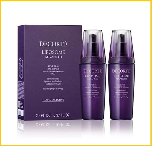 COSME DECORTE 黛珂超微導全能修護精粹雙瓶套裝 LIPOSOME ADVANCED REPAIR SERUM TIME RELEASED MULTILAMELLAR DUO SET 100ML X2