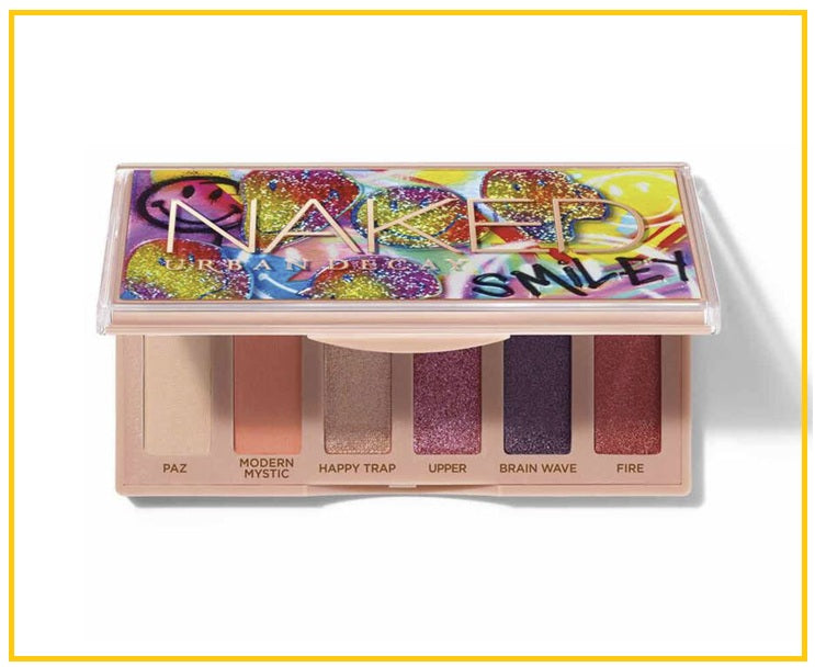 URBAN DECAY 衰敗城市六色眼影盤 (心至縱樂柚樂盤) UD NAKED MINI EYESHADOW PALETTE #CHILL HAPPY 0.8G X6