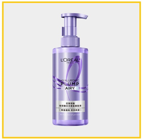 L'OREAL 歐萊雅玻尿酸水光豐盈護髮素 LOREAL PARIS HYALURONIC PLUMP AIRY HAIR CONDITIONER 440ML