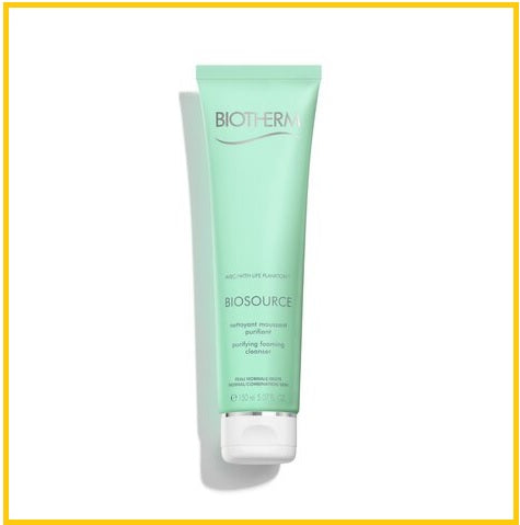 BIOTHERM 碧歐泉溫泉水感爽膚潔綠色面霜 BIOSOURCE HYDRA MINERAL CLEANSER TONING MOUSSE GREEN 150ML