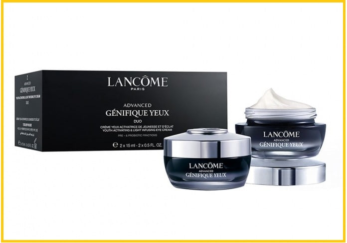 LANCOME 蘭蔻升級版嫩肌活膚發光眼霜套裝 ADVANCED GENIFIQUE EYE CREAM DUO SET 15ML X2