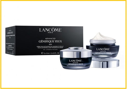 LANCOME 蘭蔻升級版嫩肌活膚發光眼霜套裝 ADVANCED GENIFIQUE EYE CREAM DUO SET 15ML X2