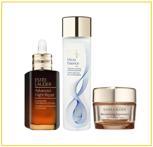 ESTEE LAUDER 雅詩蘭黛抗衰老三件套裝 3PCS GIFT DUO SET (LOTION 200ML + SOFT CREME 75ML + ADVANCED NIGHT REPAIR COMPLEX 50ML)